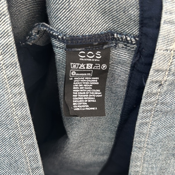 COS Denim Sleeveless Dress - Picture 6 of 6